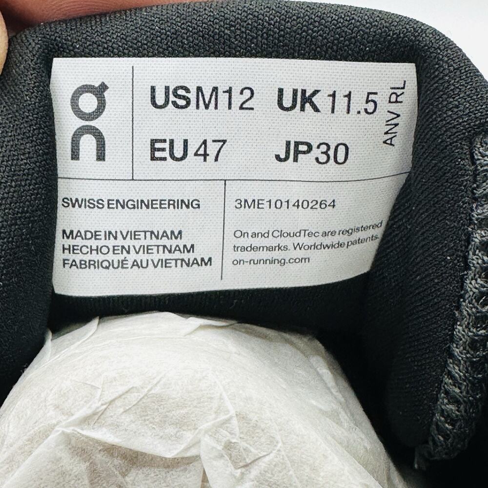 Size 12 - On Running Cloudrunner 2 Eclipse Black … - image 8